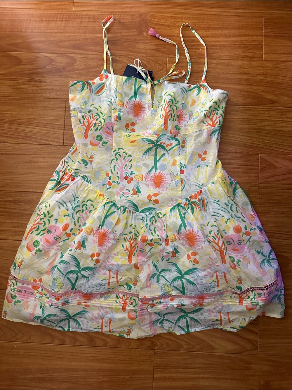 Roller Rabbit x Target Vacation Drop Waist Mini Dress
